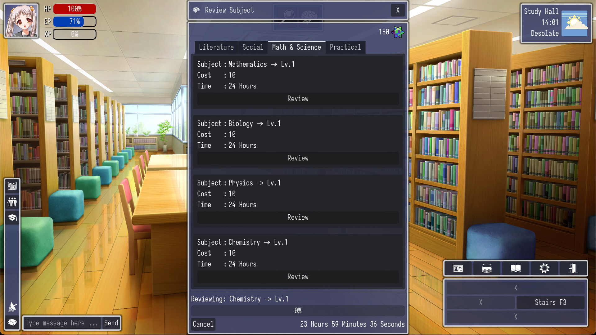 Review Subjects System